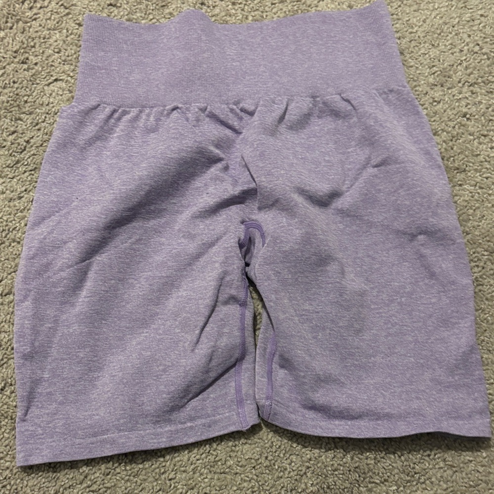NVGTN High Waist Lavender Shorts
